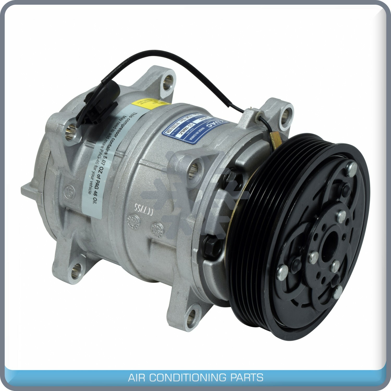 New A/C Compressor for 00-04 Volvo S40/V40 L4 1.9L - Picture 3 of 7