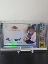 2012 Willie Mays Topps Tribute  On Card Autograph 03/74 BGS 8.5 w/10 Auto!