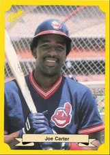 1987 Classic Update Yellow/Green Backs Joe Carter Cleveland Indians #127