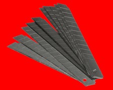 50 Stück 9mm Ersatz Klingen Für Cuttermesser Tapetenmesser Teppichmesser Messer