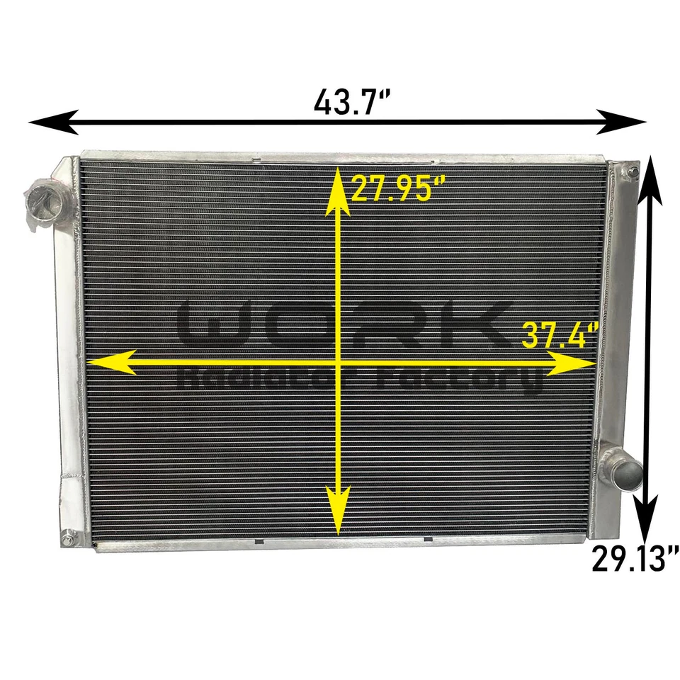 Radiator fit Ford AeroMax Louisville 9000 Series LA/LNT/LN/LLA 10.0-14.6 l6 - Image 4 of 4