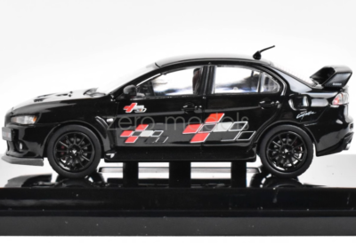 Hobby Japan 1:64 Scale Black Lancer EVO X 10 Ralliart Model