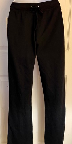 GK WARM UP JUNIOR SMALL BLACK COTTON/POLY GYM DANCE CHEER SPORT PANTS SZ J(2-4) - Picture 4 of 13