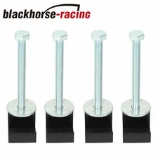 4PCS Aluminum Tool Box Tie Down Set Mounting Kit Parts Clamps For Pickup Truck