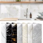 20 stk Marmor Wandaufkleber Selbstklebend Steinoptik Wandpaneele PVC Küche Bad