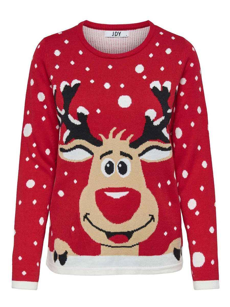 Weihnachtsoutfit Weihnachtspullover Damen Galeria Kaufhof JDY
