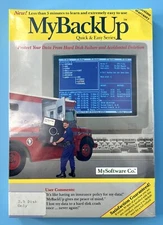 MyBackUp Software for DOS 2.0 or Greater on 3.5” Diskette IBM Tandy – New NIB