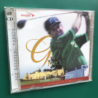GOLF PRO 2 - GOWORTH Sports Game 2-Disc CD-ROM Empire PC Windows   Gary Player