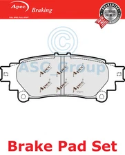 Apec Rear Brake Pads Set EO Quality Replacement PAD1718