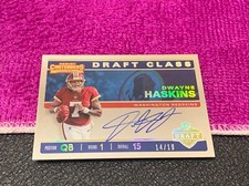 2019 CONTENDERS DWAYNE HASKINS DRAFT CLASS RC On CARD AUTO AUTOGRAPH GOLD #d/19