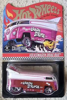 ホットウィール　VW　クールコンビ　Candy striper 2021 Hot Wheels RLC Candy Striper Volkswagen VW Drag Bus