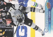 Jeff Carter Canvas Upper Deck 2016-17 Hockey Card #C155