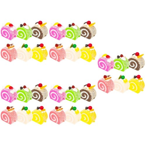 6Pcs Decorations Lifelike Cake Models Decorative Cake Models Decor Shop - Zdjęcie 2 z 12