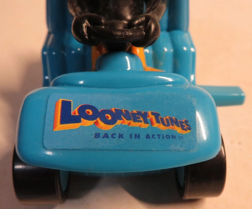 Coche de cuerda Looney Tunes Back In Action *Daffy Duck* Wendy's Kid's Meal juguete usado Foto 4 de 4