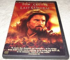 The Last Samurai DVD Tom Cruise