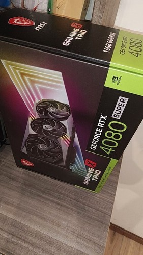 GeForce RTX 4080 SUPER 16G MSI GAMING X TRIO - IN GARANZIA -