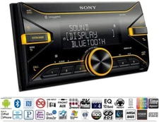 Sony DSX-B700 Double Din Media USB, 10 Band E.Q, MP3, Bluetooth Receiver NO CD