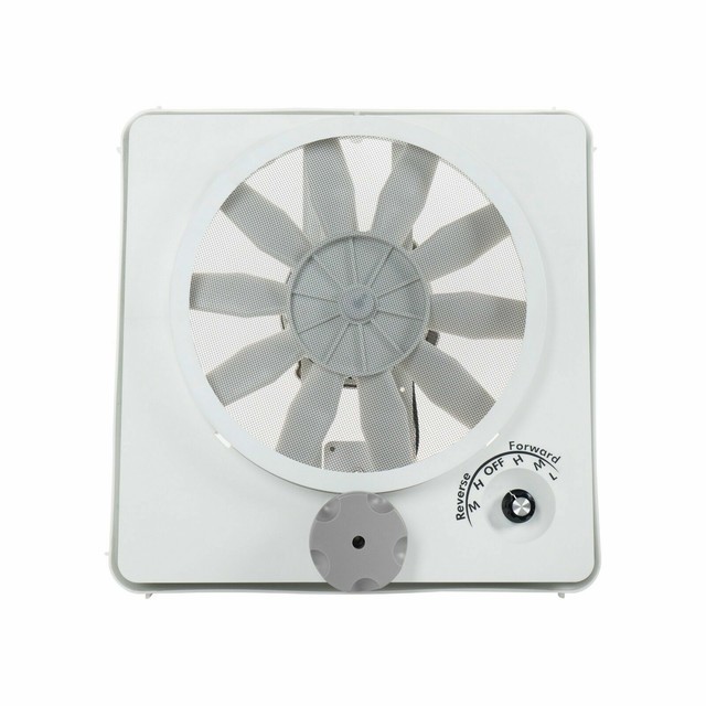 RV Vortex Vent Fan Heng's 90046Cr Vortex II Fan Kit MultiSpeed Fan eBay