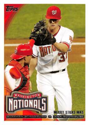 2010 Topps #US274 Stephen Strasburg Washington Nationals    