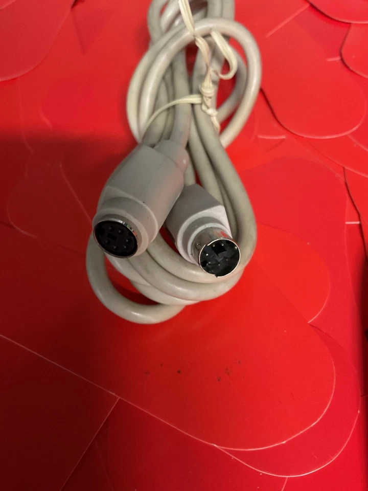 Tarjetas de video genéricas de 5 pies de largo S-VIDEO cable cámara blanco extensión de 6 pines Foto 4 de 4