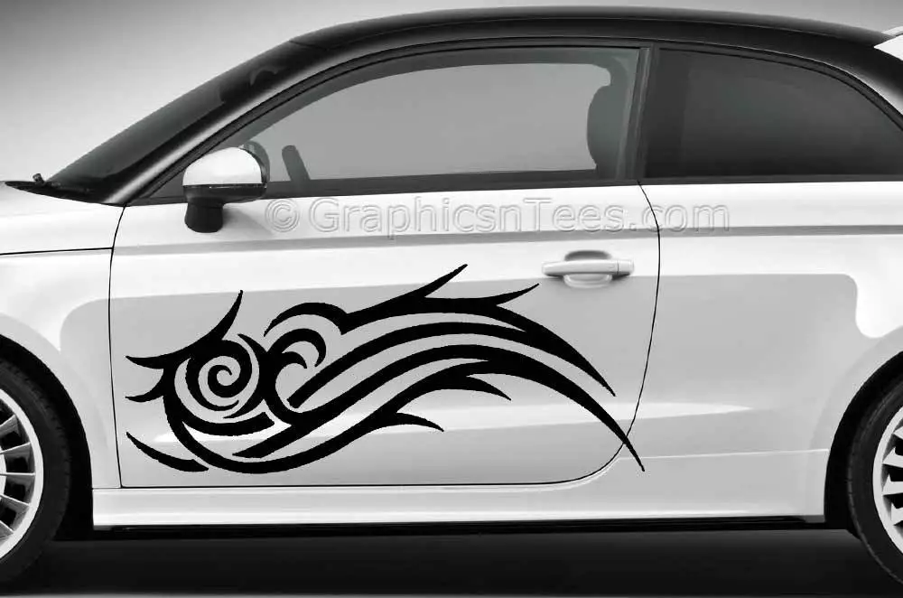 Custom car sale body decals