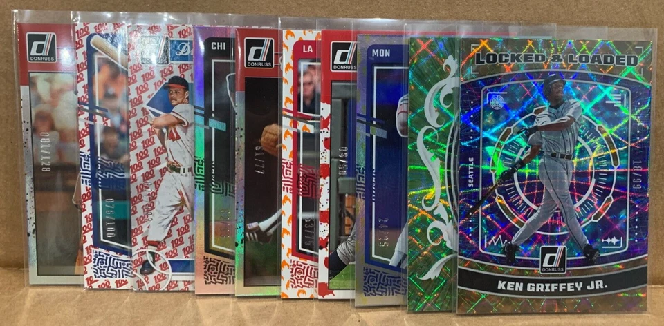 2023 Donruss Autos/Relics and #'d insert cards - Image 4 of 4