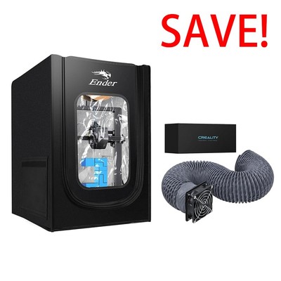 Creality Official 3D Printer Enclosure & Creality Official Fume Extraction Kit