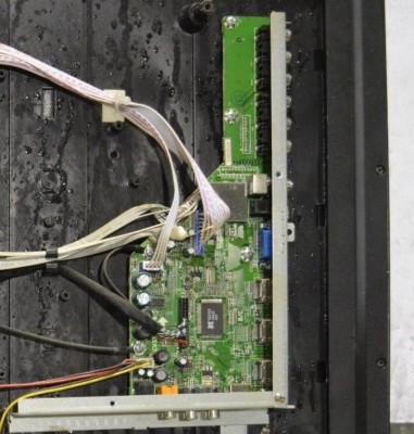 PROSCAN PLDED3273A-B MAIN BOARD CV3393BH-B
