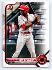 2022 Bowman Draft #BD-199 Yerlin Confidan Cincinnati Reds