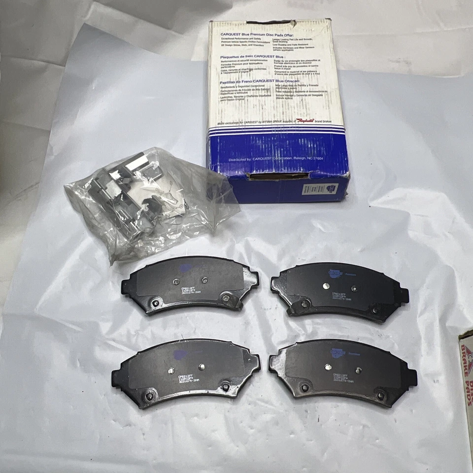 Комплект керамических дисковых тормозных колодок премиум-класса США CARQUEST BCD699 для Cadillac Buick GM OE - Изображение 2 из 4