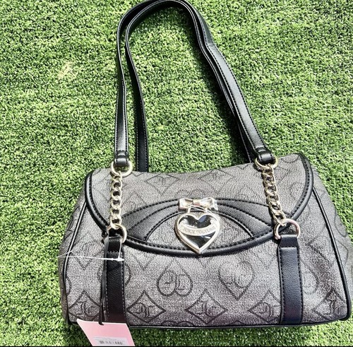 Juicy Couture Precious Moments Black Shoulder Bag