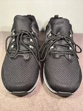 Propet NWOB #MAA322M black knit Athletic sneakers Mens US sz. 13 5E