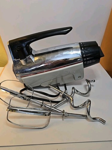 Sunbeam mixmaster #423A 12 vintage sin tazón - Imagen 5 de 7