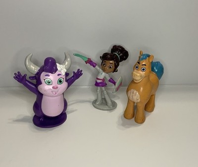 Nickelodeon Nella The Princess Action Figure Minotori Stella Horse Lot Of 3