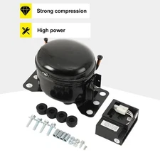 12V 24V DC Refrigeration Compressor Fridge Freezer Marine Solar QDZH25G R134a