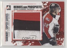 2011-12 ITG Heroes and Prospects Silver Jersey Jean-Gabriel Pageau #SSM-18 00er