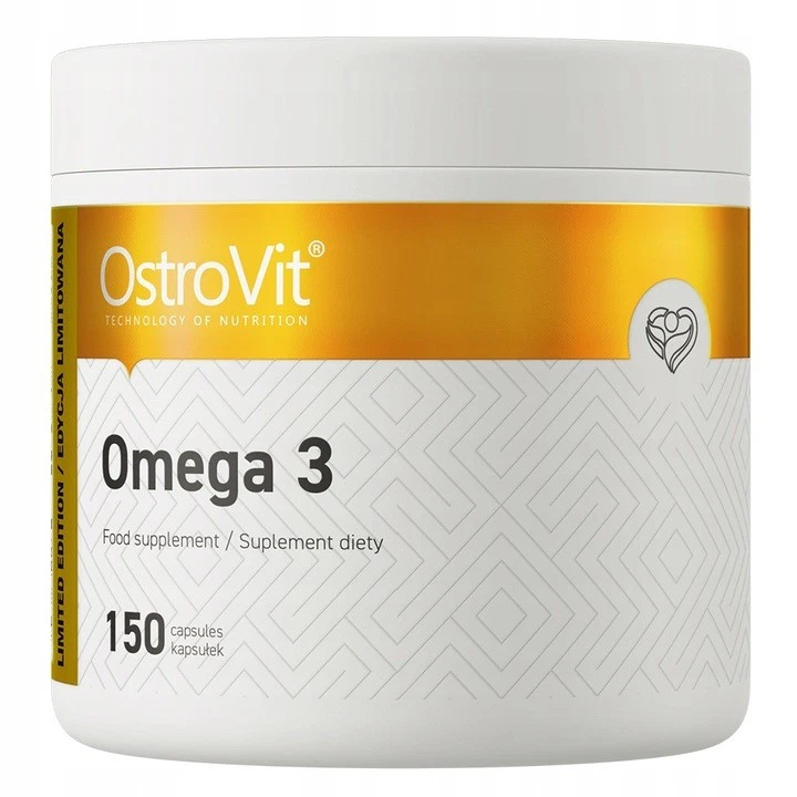 OstroVit Omega-3 150/30/450 Kapseln FETTSÄUREN EPA DHA Fischöl 1000 mg - Bild 1 von 1
