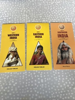 Nelles Map India 2 - 3 & 4 Western Eastern Southern India including Nepal Used