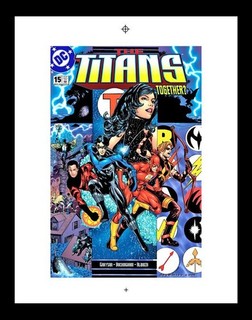 Phil Jimenez Titans #15 Rare Production Art Cover