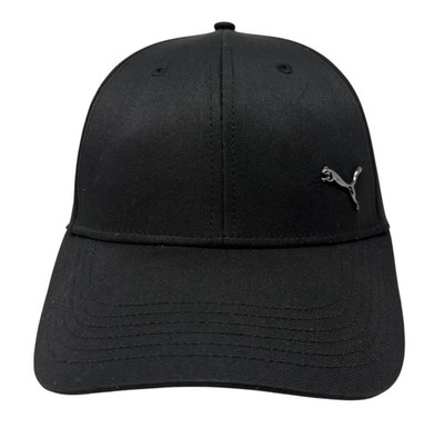 Puma Essential Metal Cat Baseball Hat Cap Black Adult Size