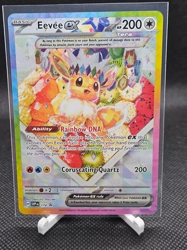 Eevee ex 174 Sv: Scarlet & Violet Promo Cards Holo