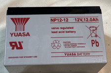 YUASA NPL12-12 12V 12Ah VRLA Lead Acid Replacement Yuasa NP12-12 Battery