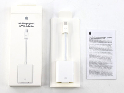 Apple Mini Display Port (Thunderbolt 2) to VGA Adapter MB572Z/B Free Ship