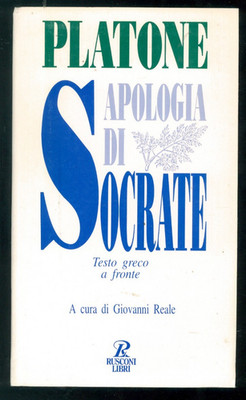 PLATON ENTSCHULDIGUNG VON SOKRATES RUSCONI BÜCHER 1993 JOHANNES KÖNIG PHILOSOPHIE GRIECHENLAND