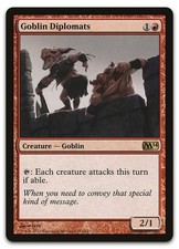 Goblin Diplomats #141 (NM) Magic 2014 M14 Magic MTG
