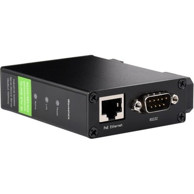 RS232/485/422 to RJ45 Ethernet Module, TCP/ to Serial, with POE Function, Bi-...