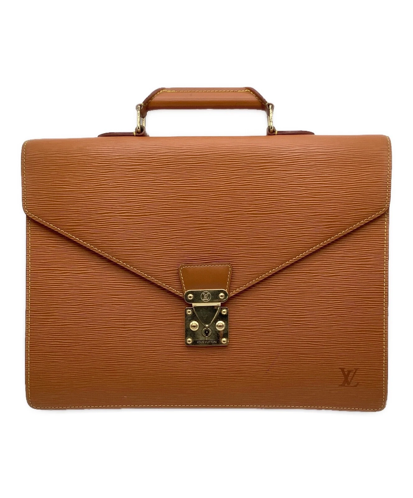 Vuitton — Louis Vuitton Business Bag / Document Holder Bandolier M54468 Brown #TFB7176