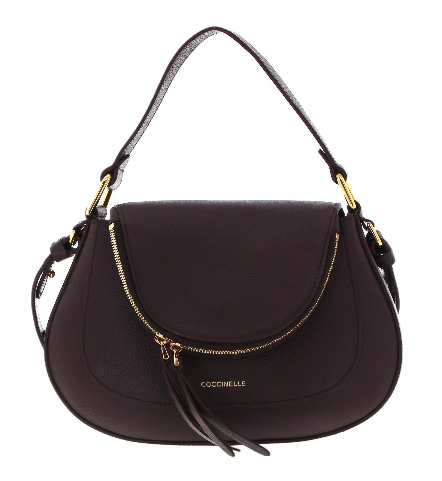 COCCINELLE Coccinelle Sole Crossbody Bag Darkbrown