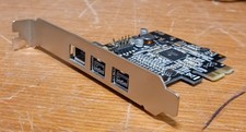 Syba SD-PEX30009 PCIe x1 Firewire Card 2x 1394B Ports 1x 1394A Port 305K