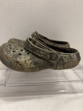 Camo Crocs Size 2